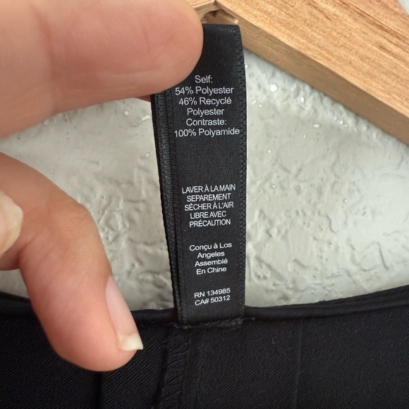 For Love And Lemons Black Silky Longline Slit Robe Whimsigoth Dark Romantic XL - Picture 7 of 12